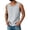 Dark Gray, variant on LRGSHF Men's Tank Top, Crew Neck Sleeveless Shirt, Loose Fit Solid Color Casual Summer Beach Vest Lightweight Gym Workout Shirts