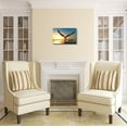 thumbnail image 2 of wall26 - Canvas Prints Wall Art - Bald Eagle Flying Above The Sea | Modern Wall Decor/Home Decoration Stretched Gallery Canvas Wrap Giclee Print. Ready to Hang - 16" x 24", 2 of 4