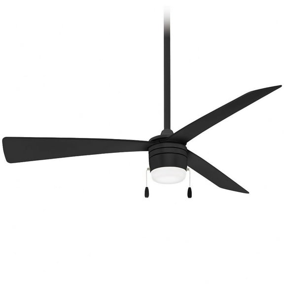 Led Ceiling Fan 14.75 Inches Tall By 44 Inches Wide-Coal Finish-Coal Blade Color Minka Aire Fans F676l-Cl