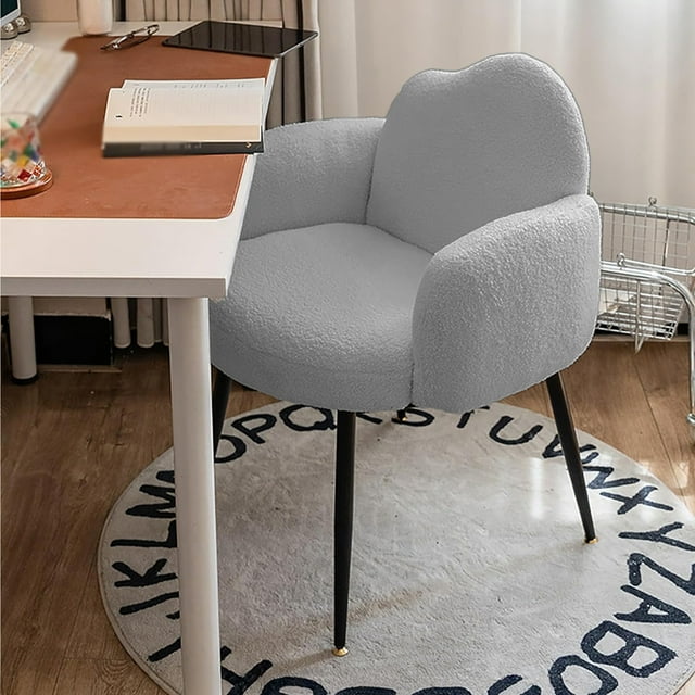 Silla de Dormitorio Áreas Múltiples Cómoda Bossa Luzi Gris