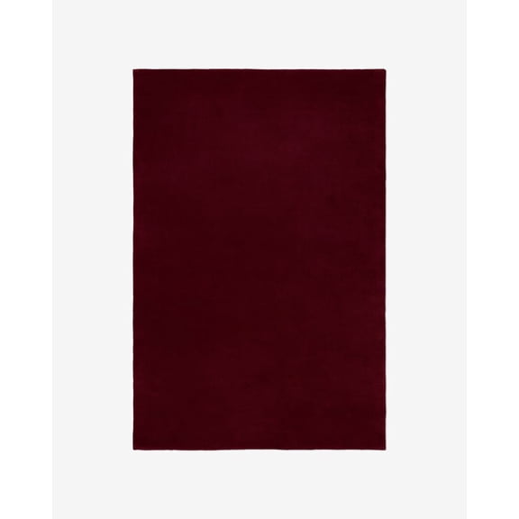 Homee Hand Tufted Woollen Rugs Plush Grand Deep Wine Color Rug Available In All Sizes 5x8 ft 6x9 ft 8x10 ft
