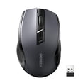 thumbnail image 1 of Mouse Inalámbrico UGREEN Negro Ergonómico 6 Botones 4K dpi para PC y Mac, 1 of 11