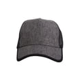 thumbnail image 2 of Top Headwear Straw Adjustable Trucker Hat - Grey/Black, 2 of 4
