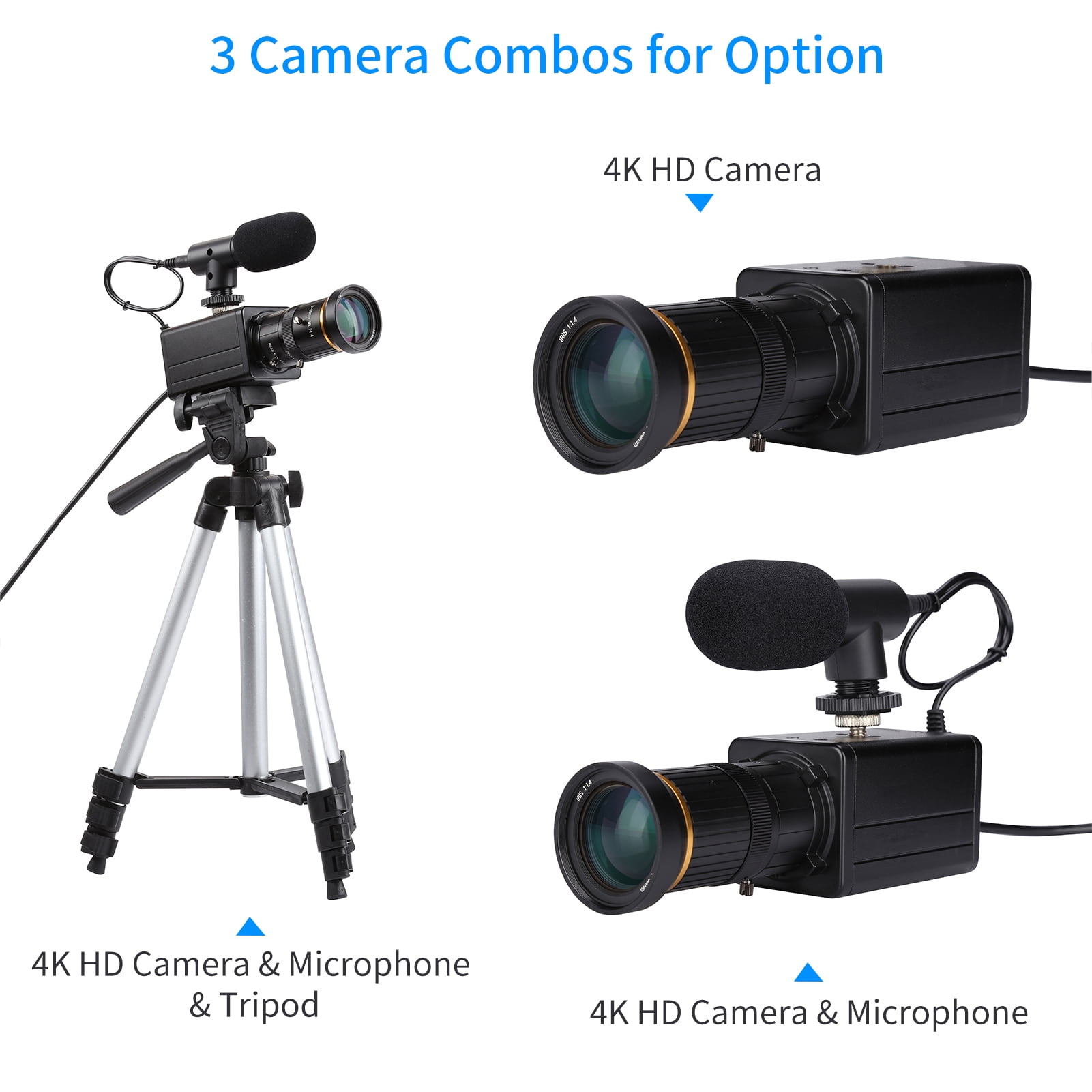 Webcam,10x Optical Manual Play With Camera Computer 4k Camera Manual Auto Compensation Conference Online Comaptible With Window Auto Compensation Comaptible With Video Conference Dsfen