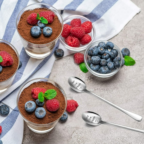 Ice cream 2024 spoon set