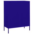 thumbnail image 3 of vidaXL Storage Cabinet Navy Blue 80x35x101.5 cm Steel, 3 of 5