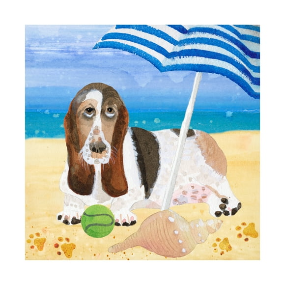 Alicia Ludwig 'Ruffin It II' Canvas Art