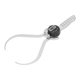 thumbnail image 4 of Digital Thickness Gauge 0 to 200mm Measure Range Unit Conversion Thickness Meter with Handle Lock Screw for Plate, 4 of 5