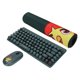 thumbnail image 2 of Combo de Teclado y Ratón Amonsee Teclado Inalámbrico 24G USB Ergonómico, 2 of 8