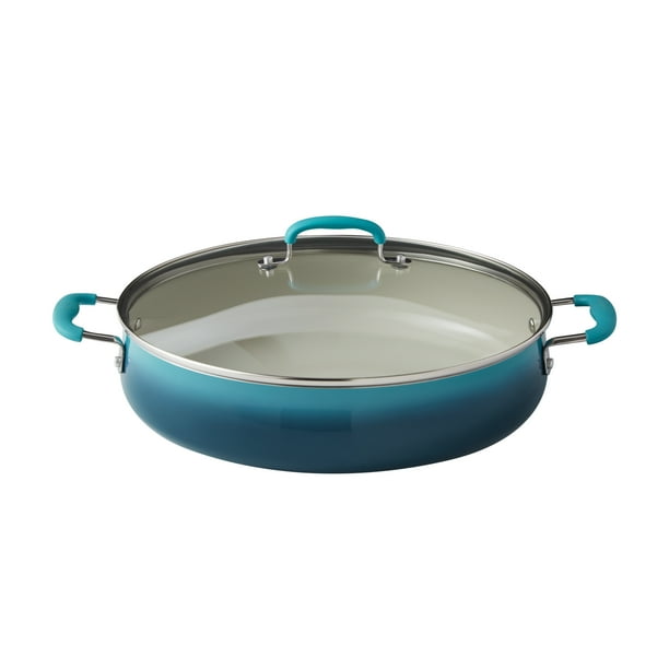 The Pioneer Woman Ceramic Everyday Pan, Double Handles