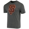 thumbnail image 2 of Men's Fanatics Charcoal San Francisco Giants Weathered Official Logo Tri-Blend T-Shirt, 2 of 3