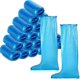 thumbnail image 1 of Disposable Boot Covers Plastic Long Waterproof Shoes Cover Over The Knee Shoes Cover 20pairs, 1 of 5