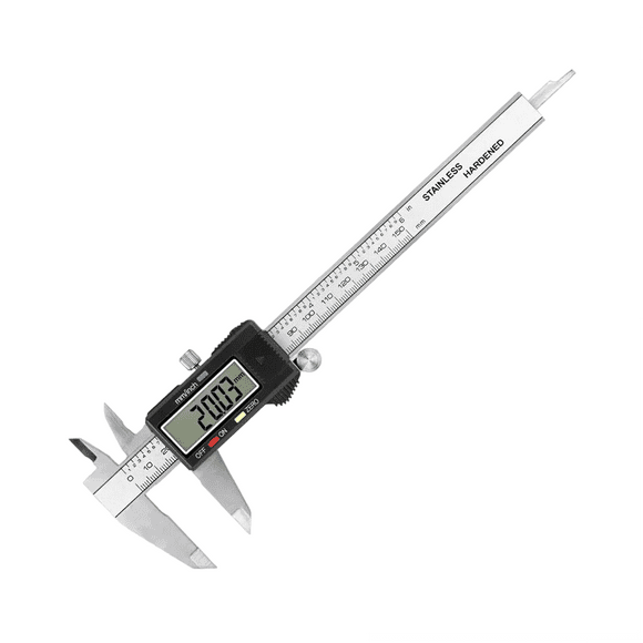 Calibrador Digital Pie De Rey 0.01mm Plateado