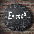 thumbnail image 3 of De la relatividad, fórmula matemática, reloj de pared, científico, profesor de física, regalo, decoración del aula escolar, 3 of 5
