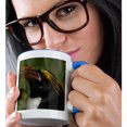 thumbnail image 2 of 3drose, South Georgia Island, Cooper Bay, Macaroni Penguin-an01 Bja0000 - Janyes Gallery, 11oz Two-tone Blue Mug, 2 of 6