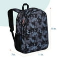 thumbnail image 2 of Wildkin Kids 15 Inch Backpack for Boys and Girls (Black Camo), 2 of 8