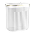 thumbnail image 2 of CSChome Panier à Linge Sale Panier à Linge Mural Imperméable Transparent Garde Propre avec Couvercle Rangement pour Linge, 2 of 6