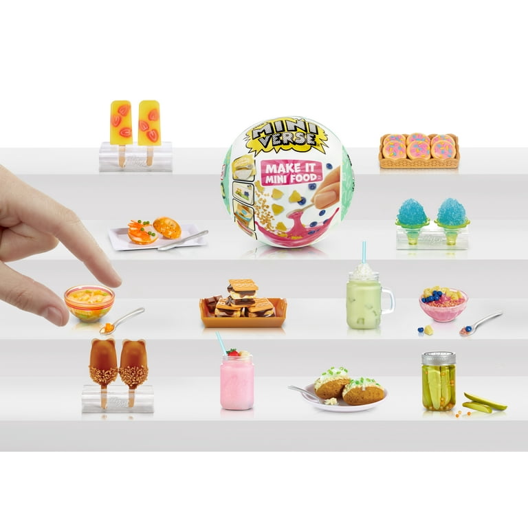 Make It Mini Food Cafe Series 3 Mini Collectibles - MGA's Miniverse, Blind  Packaging, DIY, Resin, Replica Food, Not Edible, Collectors, 8+