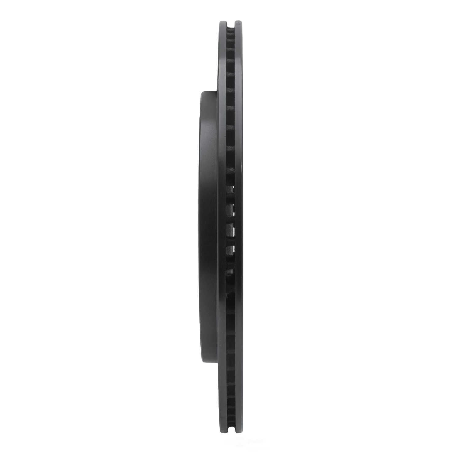 Dynamic Friction Company 633-54260L DFC Brake Rotor - Drilled And Slotted - Black