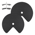 thumbnail image 2 of 2 Pcs Lazy Shelf Liner Circle Kitchen Liners Non Adhesive Kitchen Cabinet Liners Non Slip Non Skid Fridge Mats, 2 of 7