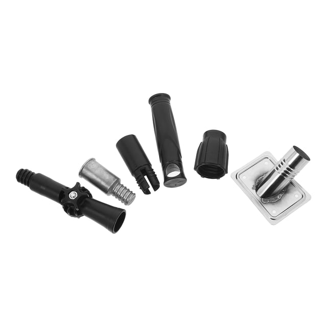 unbranded 5Ud Adaptadores De Repuesto Para Mango Con Punta Roscada Compatible Con Varillas Telescópicas De 1 Pulgada