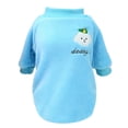 thumbnail image 2 of SPRING PARK Pet Dog Clothes Knitwear Cartoon Dog Pattern Dog Coral Fleece Sweatshirt Soft Warm Pup Dogs Shirt Winter Puppy Sweater for Dogs, 2 of 7