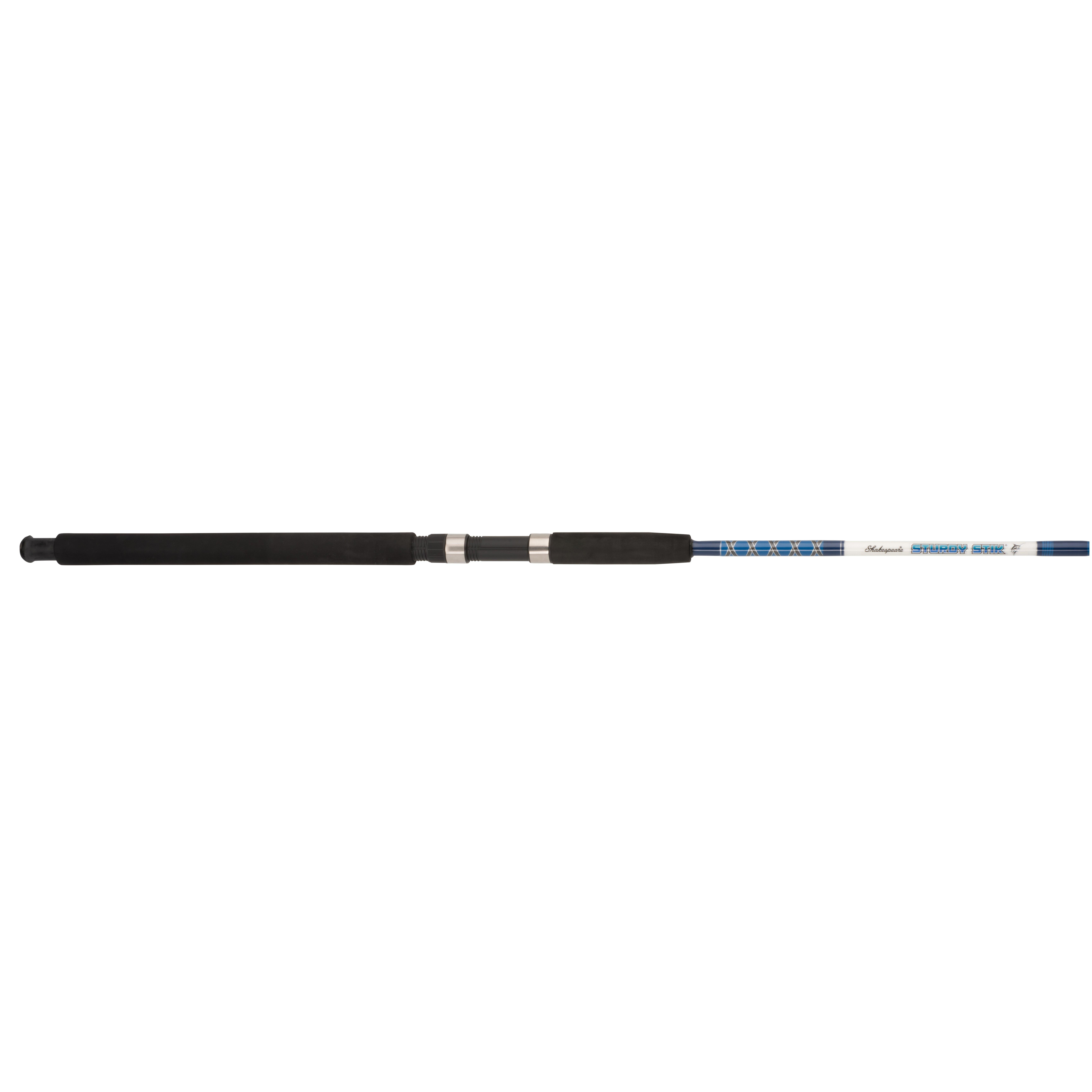 Shakespeare Sturdy Stik Bigwater Spinning Rod, 6'6" Medium Heavy Fishing Rod