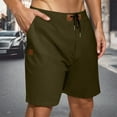 thumbnail image 2 of Men's Shorts – Fitted Lounge Shorts with Zipper Men's Casual Shorts Breathable Loose Fit Comfortable Summer Bottoms Ideal For Everyday Wear And Outdoor Activities, 2 of 7