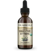 Dr. Mercola Organic Digestive Bitters, 1 Bottle (2 fl oz.), Supports Normal Digestion and Overall Gastrointestinal Health*, Non GMO, Soy Free, Gluten Free, USDA Organic