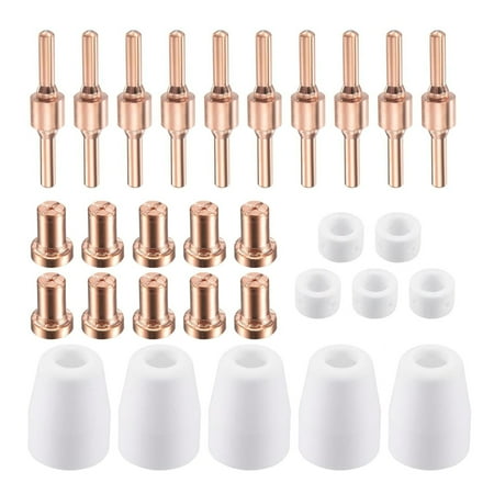 

Welding-Plasma-Cutter Nozzle Electrode Tips Consumables for CUT-40 LGK-40 PT-31