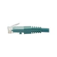 thumbnail image 2 of Tripp Lite Cat6 Cat5e Gigabit Molded Patch Cable RJ45 M/M 550MHz Green 20f, 2 of 5