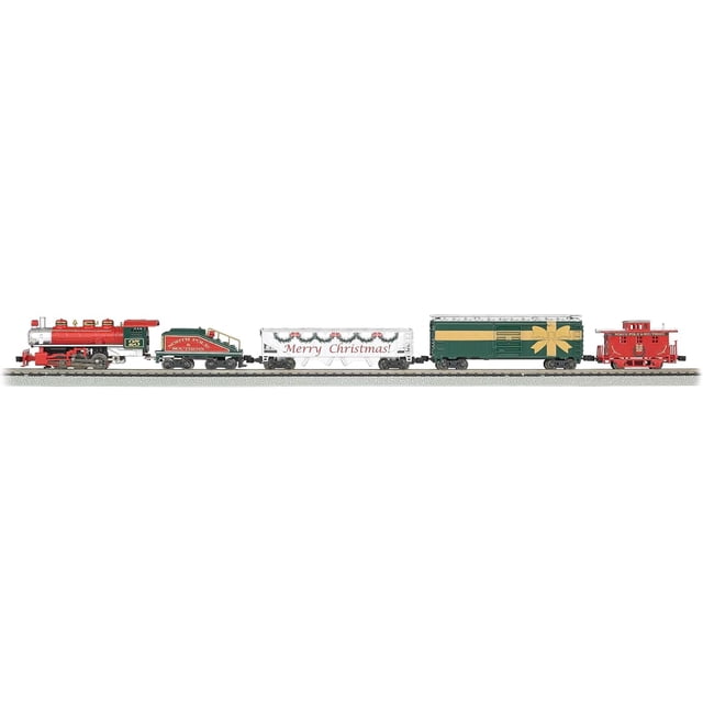 Set de tren eléctrico Bachmann Merry Christmas Express escala N