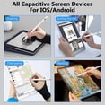 thumbnail image 4 of Stylet, Stylet Compatible pour Écrans Tactiles/téléphones iOS/Android, Stylet Rechargeable avec Pointe Haute Précision, Crayon Stylet pour Tablette Apple/Android/Samsung, 4 of 5