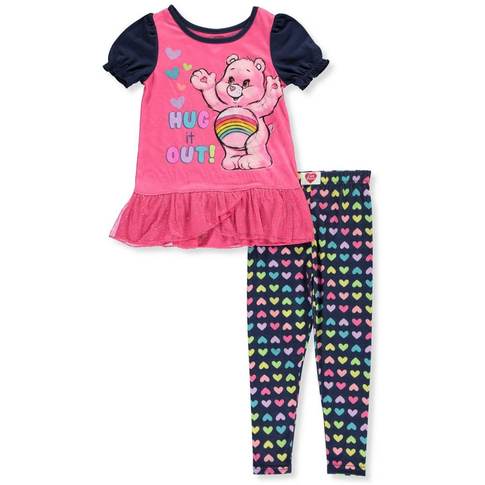 Care Bears Care Bears Girls' 2Piece Pajamas (Toddler)