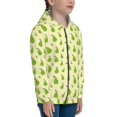thumbnail image 5 of Naloa Green Pears1 Teenage Zipper Hoodie, Long Sleeve Zip Up Hoodies Casual Jackets Tops for 7-12 Years-Medium, 5 of 6