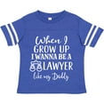 thumbnail image 3 of Inktastic Future Lawyer Like Daddy Boys or Girls Toddler T-Shirt, 3 of 5