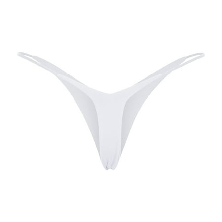 Besolor Seamless Thongs for Women String Bikinis Panties Comfortable No Show Underwear Low Rise G-String