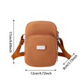 thumbnail image 4 of CAIXIA Womens Crossbody Bag Womens Lightweight Small Nylon Canvas Crossbody Messenger Bag, Shopping Travel Casual Daily Shoulder Purse, 4 of 5