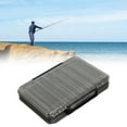 thumbnail image 6 of Wswqop Double Layered Fishing Tackle Box Organizer Professional Sturdy Lightweight Gift XL, 6 of 9