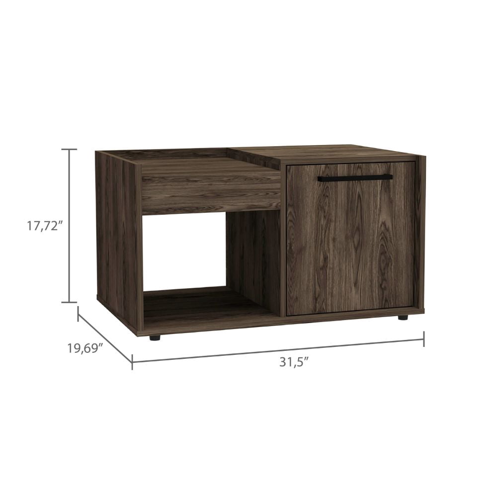 Boahaus Andria Coffee Table (Dark Walnut)
