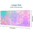 thumbnail image 2 of Pastel Unicorn Galaxy Mouse Pad XL Large Gaming Mouse Pad Long Desk Pad Cute Desk Accessories, 31.5 X 11.8 Inch, 2 of 5