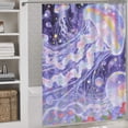 thumbnail image 2 of Jelly Fish Print Shower Curtain Art Style Bathroom Decor Shower Curtain with 12 Hooks,66inx72in, 2 of 6