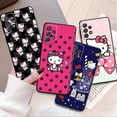 thumbnail image 3 of Funda de teléfono Hello Kitty para Samsung Galaxy A33 A32 A21s A71 A31 A51 A23 A53 A13 A22 A72 A52 A11 A91 A42, funda suave de TPU, 3 of 4