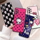 thumbnail image 3 of Funda de teléfono Hello Kitty para Samsung Galaxy A33 A32 A21s A71 A31 A51 A23 A53 A13 A22 A72 A52 A11 A91 A42, funda suave de TPU, 3 of 4