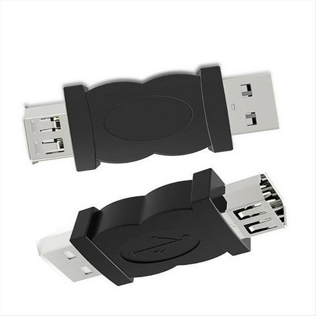 Conector USB a 1394 6P USB a Firewire MultifuncióN PortáTil Conveniente Convertidor USB Macho a 1394 de 6 Pines