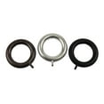 thumbnail image 2 of 10 Decorative Plastic 1-3 By 4 Inch Eyelet Rings Cocoa, 2 of 2
