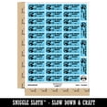 thumbnail image 2 of Look What I Made Art Teacher Student School Sticker Set - Light Blue - Gloss Finish - 1.5" Small, 2 of 7