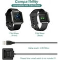 thumbnail image 2 of Tianle Charger Compatible with Fitbit Blaze, Replacement Charging Cable Dock Adapter USB Cord for Fitbit Blaze Smart Fitness Watch [2-Pack, 3.3ft/1m], 2 of 7