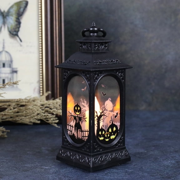 5in Decorative Lanterns Vintage Hanging Tower Lantern Metal Candle Holder with Tempered Glass for Indoor Outdoor Home Decor Parties Garden Wedding Patio