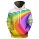 thumbnail image 5 of Sudaderas con capucha con estampado 3D de arcoíris para hombre y mujer, sudaderas con capucha de manga larga de gran tamaño a la moda para uso diario, ropa de calle informal, 5 of 5